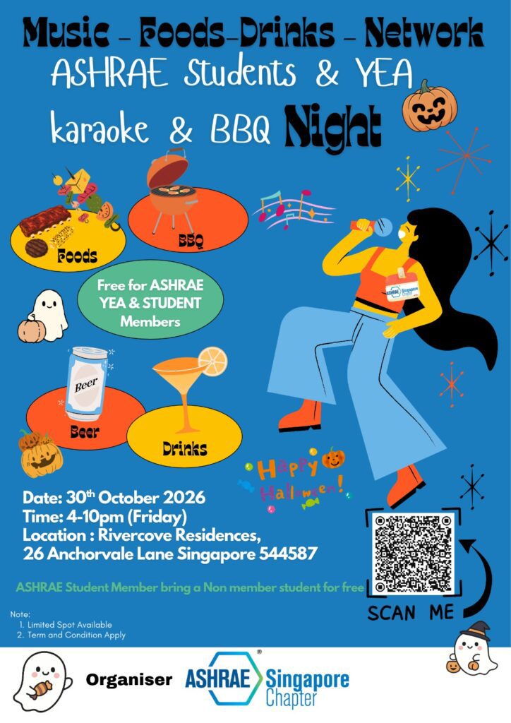 🎃 ASHRAE Students & YEA Halloween Night 2026 🎃
